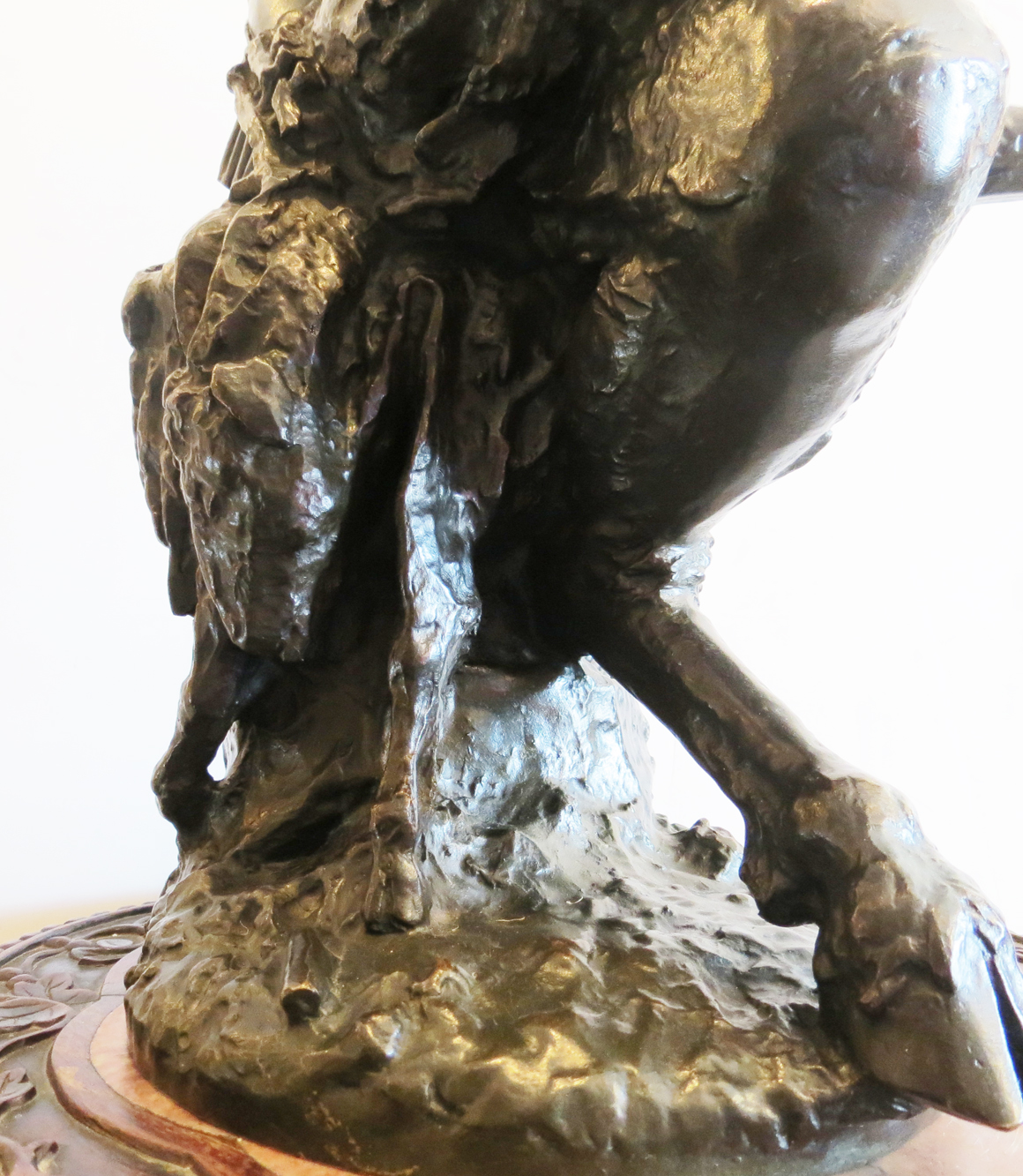 Satyr Bronze Sculpture By Clodion Modernism